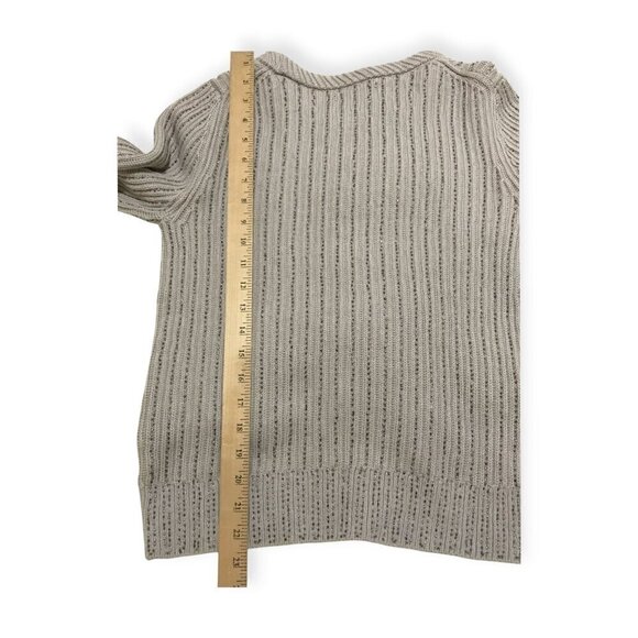 Banana Republic beaded crew neck sweater, size S, cotton blend - Picture 7 of 7